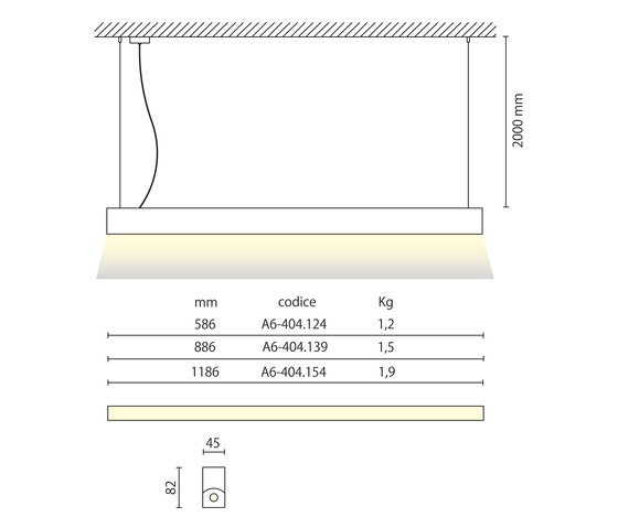 Line Seamless hanging system | Lámparas de suspensión | Aqlus