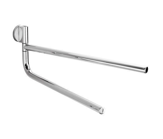 One Double swing arm towel holder by Inda | Towel rails