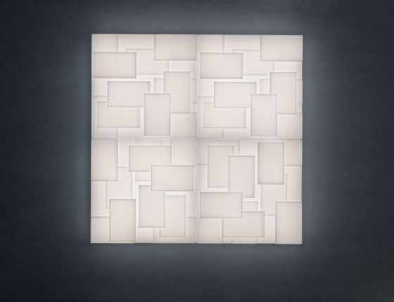 Cuboids Tile | Lampade parete | Num Lighting