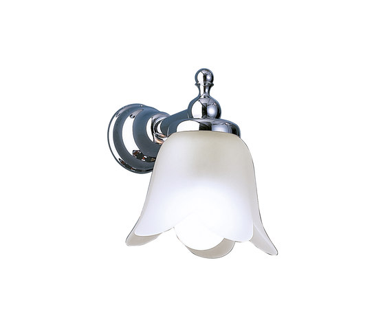 Raffaella Wall-mounted light with glass diffuser. Incandescent lamp included | Wall lights | Inda