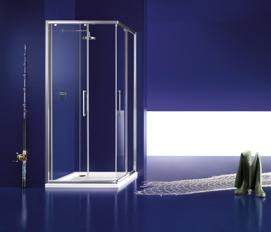 Praia Panel with sliding door | Shower screens | Inda