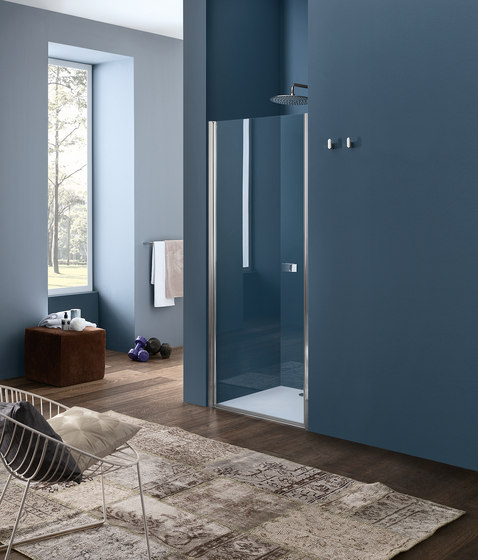 Sim Pivot door for niche | Shower screens | Inda