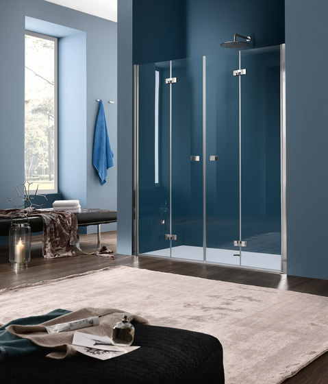 Sim Pivot door for niche | Shower screens | Inda