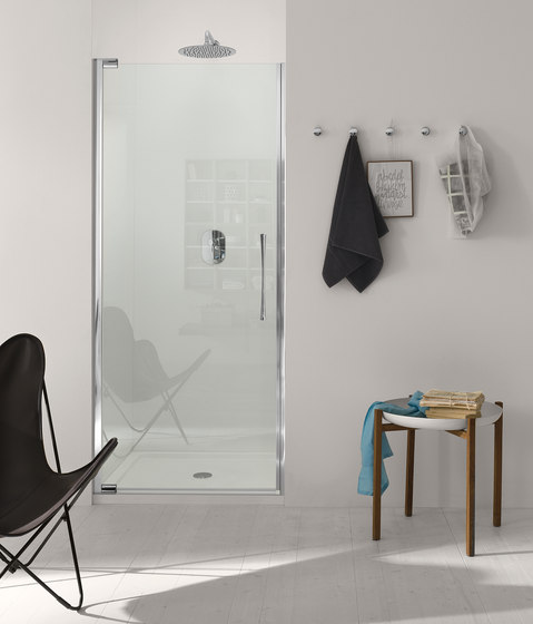 Teknoair Pivot door for niche | Shower screens | Inda
