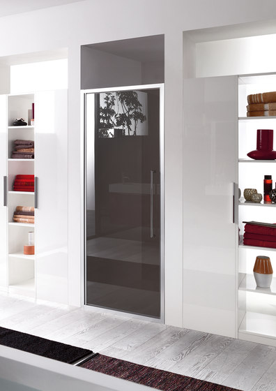 Trendy Design Pivot door for niche | Shower screens | Inda