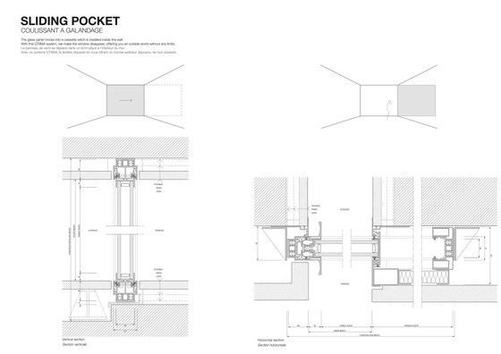 Sliding pocket | Puertas patio | OTIIMA | MUCH MORE THAN A WINDOW
