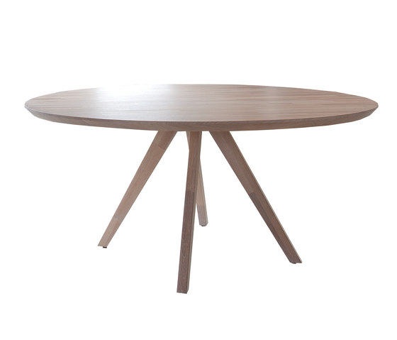 Oak V Square Round | Dining tables | dutchglobe
