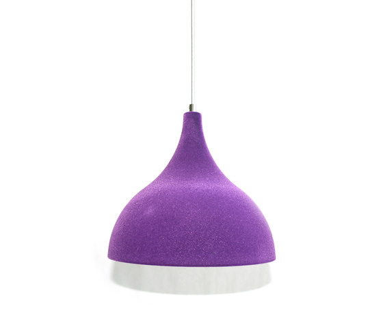 Teardrop Flock purple | Lámparas de suspensión | dutchglobe