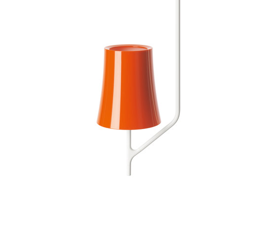 Birdie 1 soffitto arancio | Lampade plafoniere | Foscarini