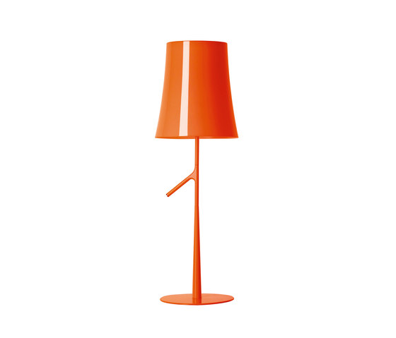 Birdie table large orange | Luminaires de table | Foscarini