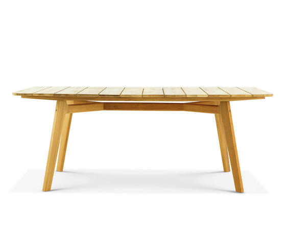 Knit rectangular dining table | Dining tables | Ethimo