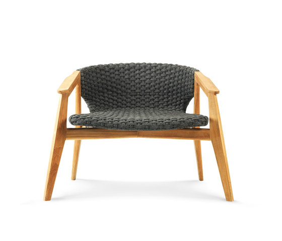 Knit lounge armchair | Sillones | Ethimo
