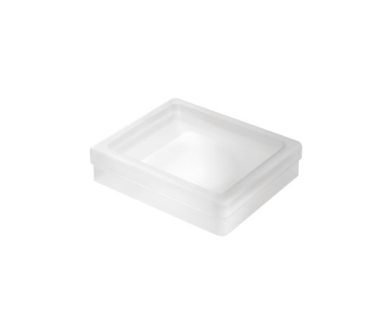 New Europe Satined glass dish, for arts. A4910M - A4983A | Soap holders / dishes | Inda