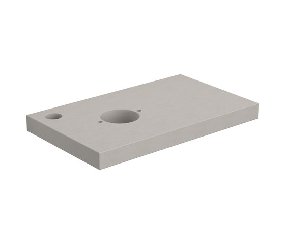 First shelf with tap hole CL/07.37010.01 | Pannelli cemento | Clou