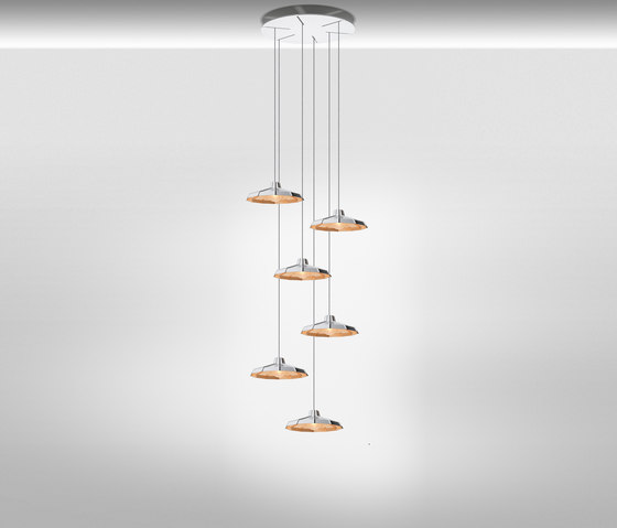 Mysterio suspension multiple composition | Suspended lights | Diesel with Foscarini