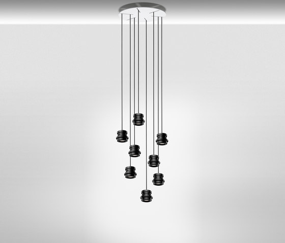 Tool suspension multiple composition | Suspended lights | Diesel with Foscarini