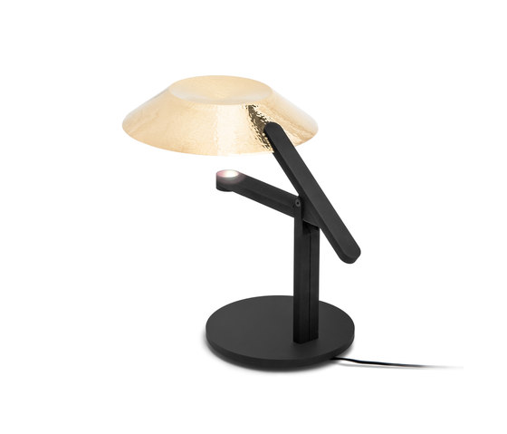 BIG-GAME – Hammer-Lamp Gold | Table lights | Wiener Silber Manufactur