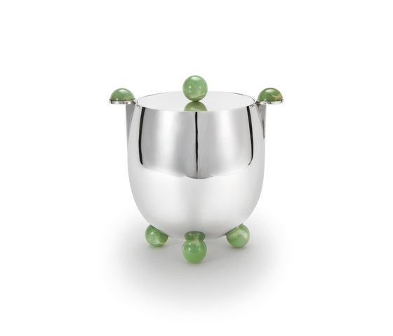 Ed Tuttle – Ball Ice Bucket | Complementi Bar | Wiener Silber Manufactur