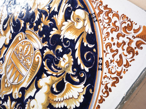 Decorated Tiles | Keramik Fliesen | Officine Gullo