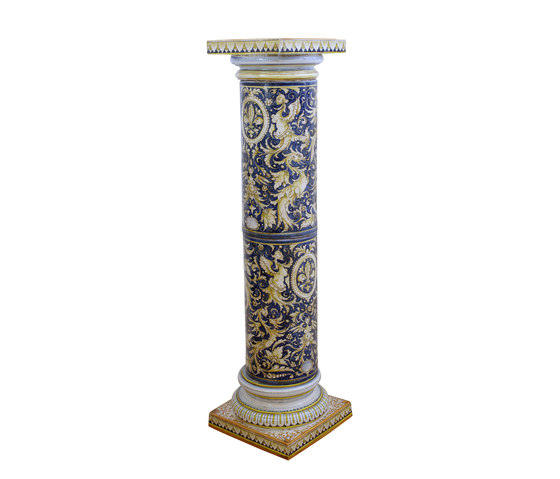 Decorated Column "Grottesche" | Étagères | Officine Gullo