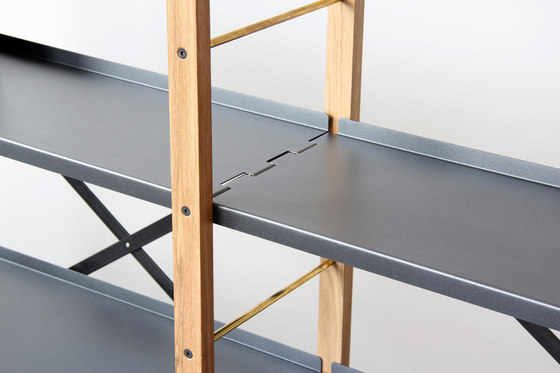 Croquet Freestanding Shelving 3 Shelf | Scaffali | VG&P
