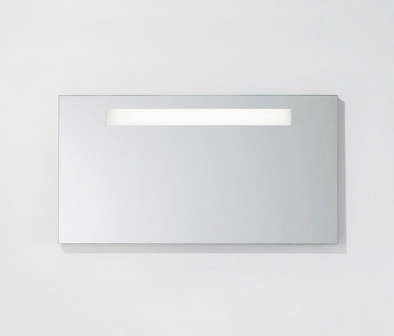 Crono | Spiegel mit horizontaler Beleuchtung | Badspiegel | burgbad