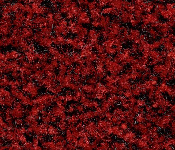 Coral Brush Pure cardinal red | Quadrotte moquette | Forbo Flooring