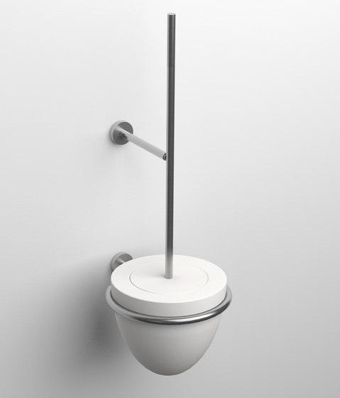 Slim WC-Bürstengarnitur CL/09.03042.41 | Toilettenbürstengarnituren | Clou