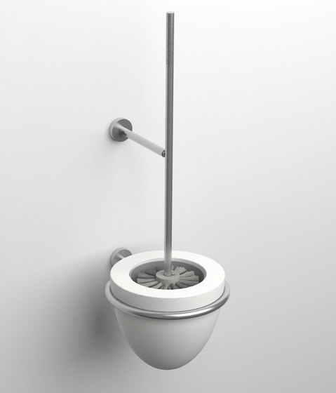 Slim toilet brush holder CL/09.03042.41 | Escobilleros | Clou