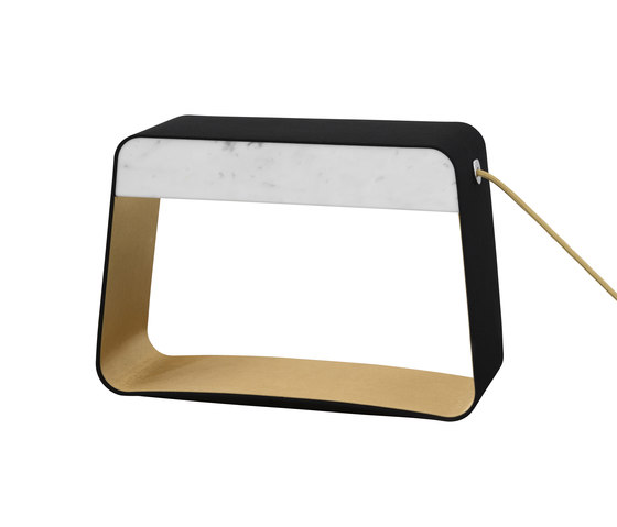 Eau de lumière Table lamp Medium Rectangle | Lampade tavolo | designheure