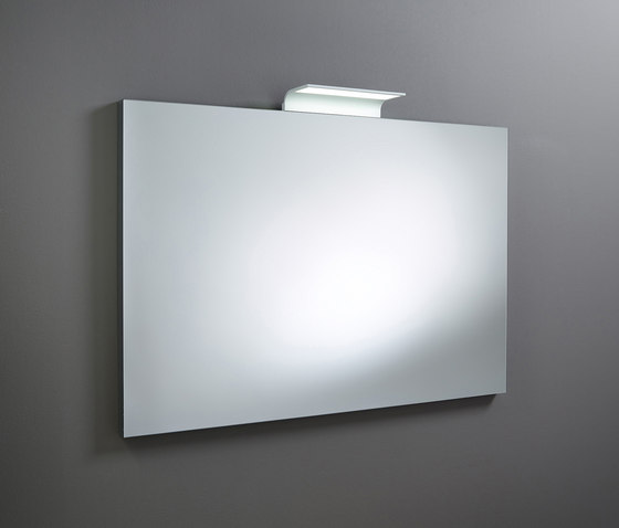 Sys30 | Mirror made to measure ACDK030 LED lighting top | Specchi da bagno | burgbad