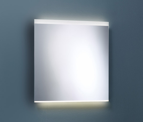 Sys30 | Illuminated mirror with horizontal LED-light | Bath mirrors | burgbad