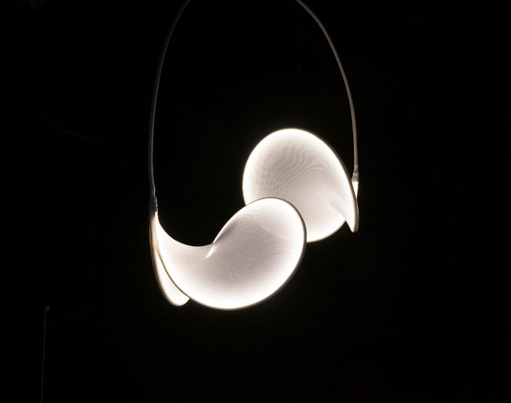 llll.02 double | white | Suspended lights | llll