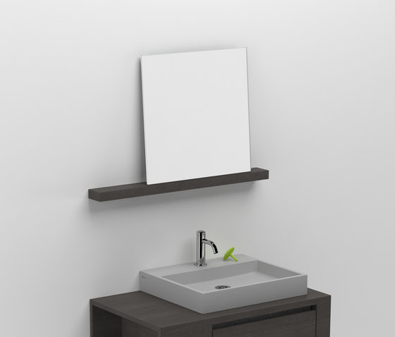 Wash Me mirror in shelf CL/08.52.204.50 | Specchi da bagno | Clou