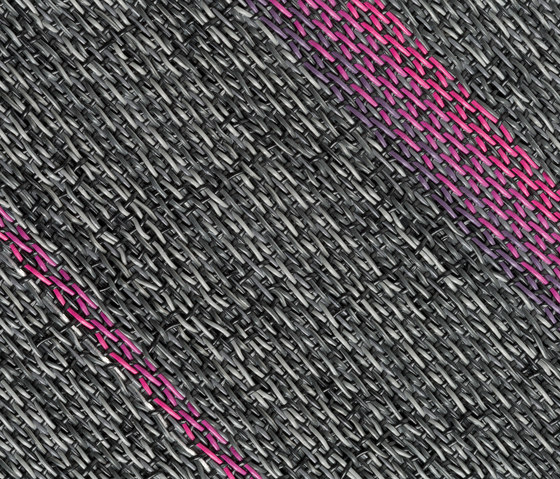 STRIPES | Moonless night Pink - ST | Carpet tiles | 2tec2