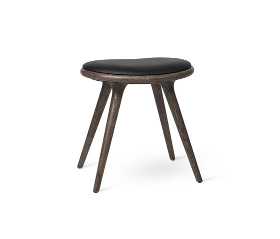 Low Stool - Sirka Grey Stained Oak - 47 cm | Sgabelli | Mater