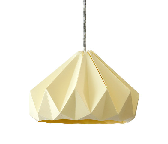 Chestnut Lamp - Canary Yellow | Suspended lights | Studio Snowpuppe