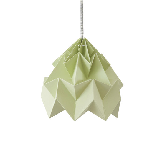 Moth Lamp - Autumn Green | Suspended lights | Studio Snowpuppe