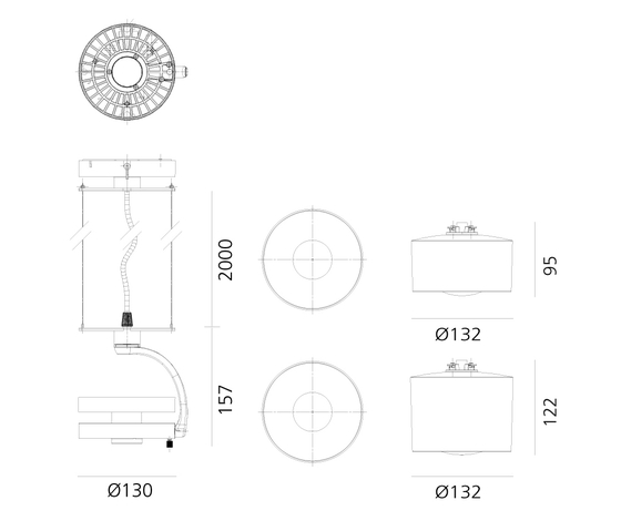 Cata Catdioptric Suspension | Lampade sospensione | Artemide Architectural