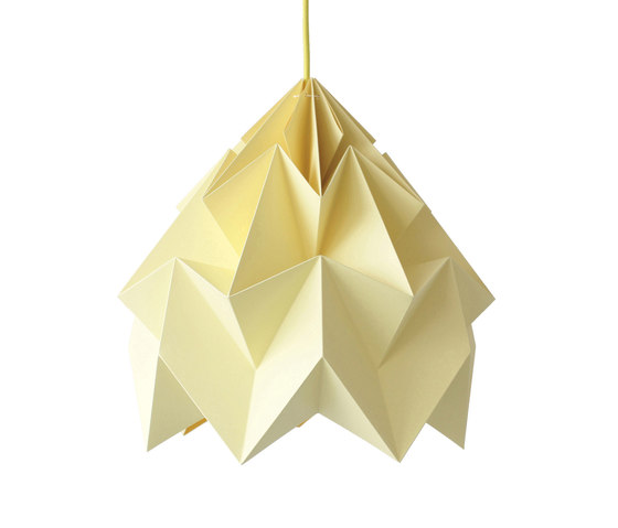 Moth XL Lamp - Canary Yellow | Pendelleuchten | Studio Snowpuppe
