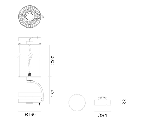 Cata TIR Suspension | Lampade sospensione | Artemide Architectural