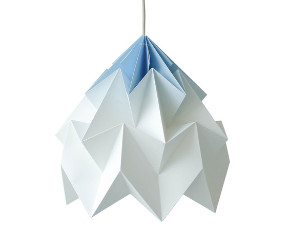 Moth XL Lamp - Gradient Blue | Suspended lights | Studio Snowpuppe