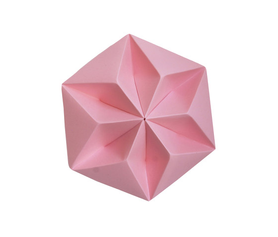 Kroonuppe Ceilingrose - Pink | Lampade plafoniere | Studio Snowpuppe