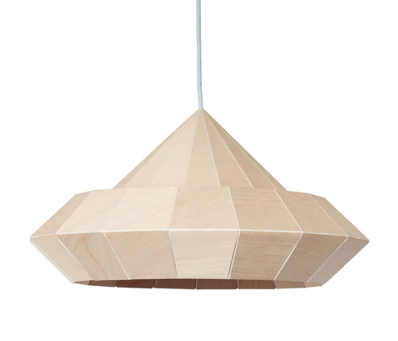 Woodpecker Lamp – Birch Wood | Suspended lights | Studio Snowpuppe