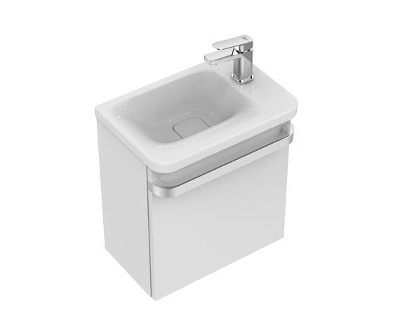 Tonic II Waschtisch-Unterschrank 450mm für Handwaschbecken (Ablage rechts) | Mobili lavabo | Ideal Standard
