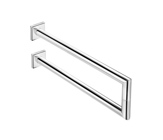 Kubic Class Dual Double Lateral Towel Bar | Towel rails | Pomd’Or