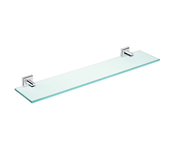 Kubic Class Dual Glass Shelf | Bath shelves | Pomd’Or