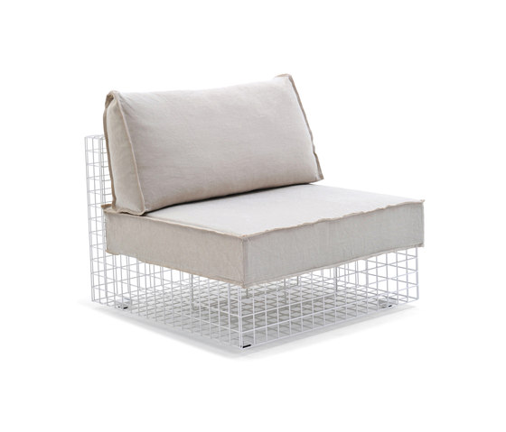 Grid lounge chair | Sillones | Varaschin