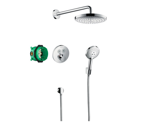 hansgrohe Set de ducha empotrado Raindance Select S / ShowerSelect S | Grifería para duchas | Hansgrohe