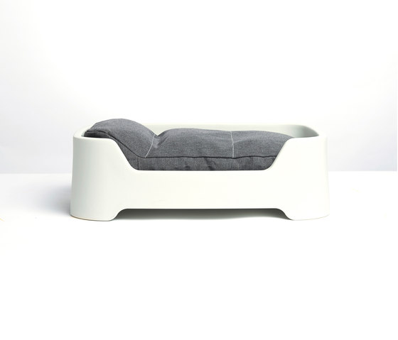 Dog’s Palace Small Grey with granite cushion | Dog beds | Wildspirit